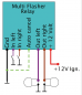 Preview: ELEKTRONISCHES MINI-BLINKRELAIS